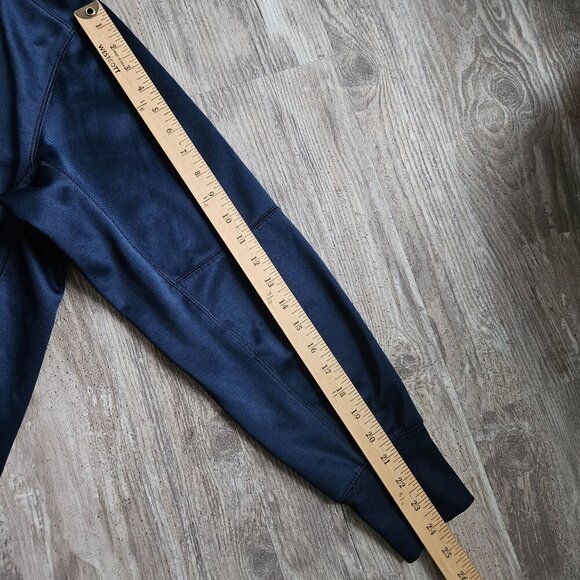 Nike University of Michigan Wolverines Hoodie Large Blue Yellow Polyester Size L - Picture 11 of 15